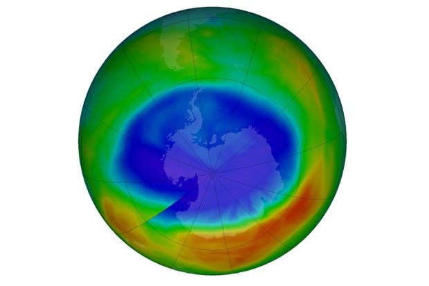 Ozone Layer Hole Decreased due to Chemical Ban NASA Reports