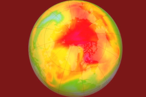  Ignored by the Montreal protocol, an unlisted source threatens the ozone layer
